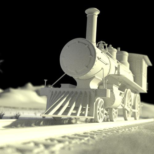 Steam Train - Mesh Only preview image